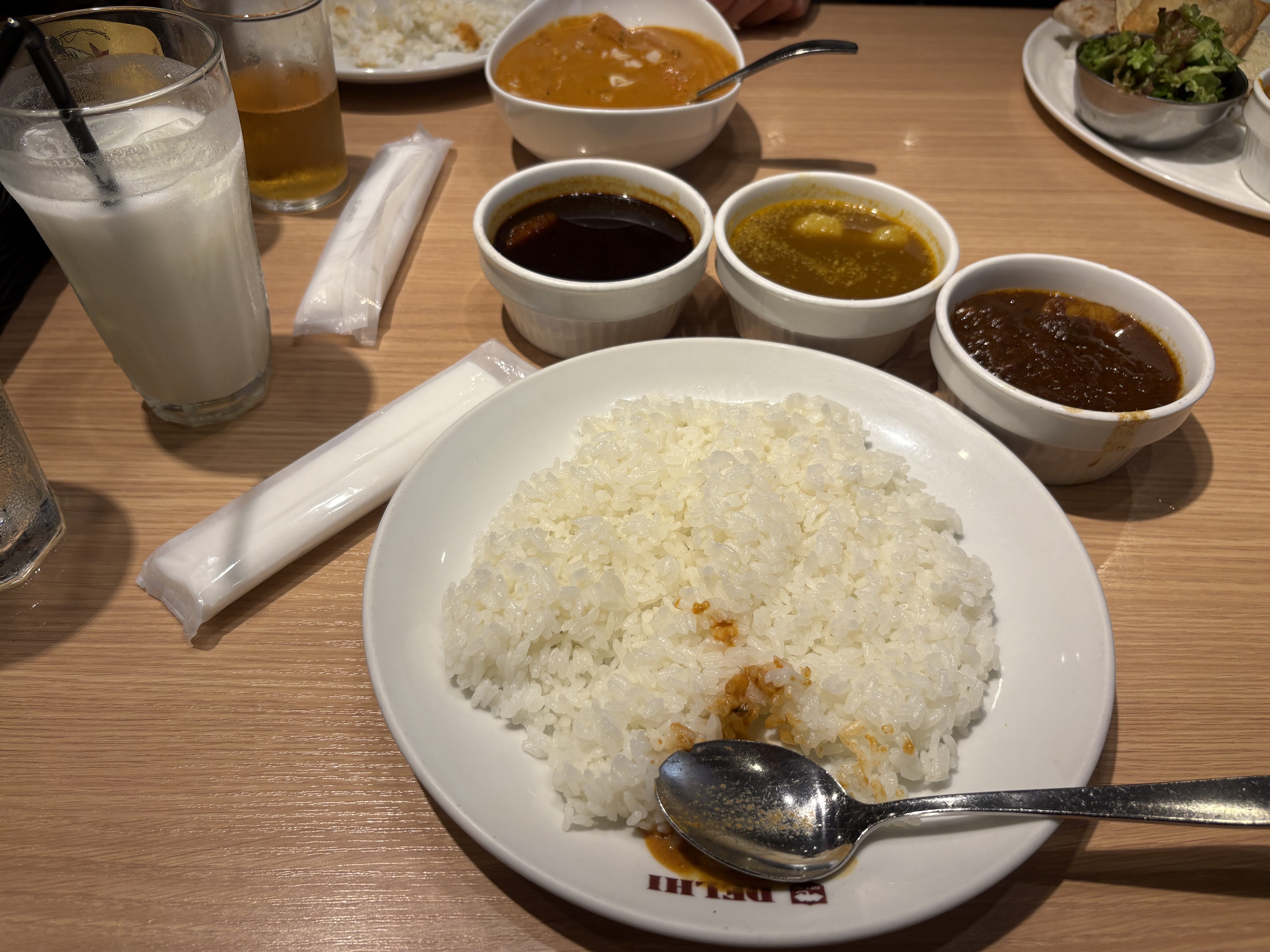 東京旅行 その2｜デリー銀座店で3種類のカレー
